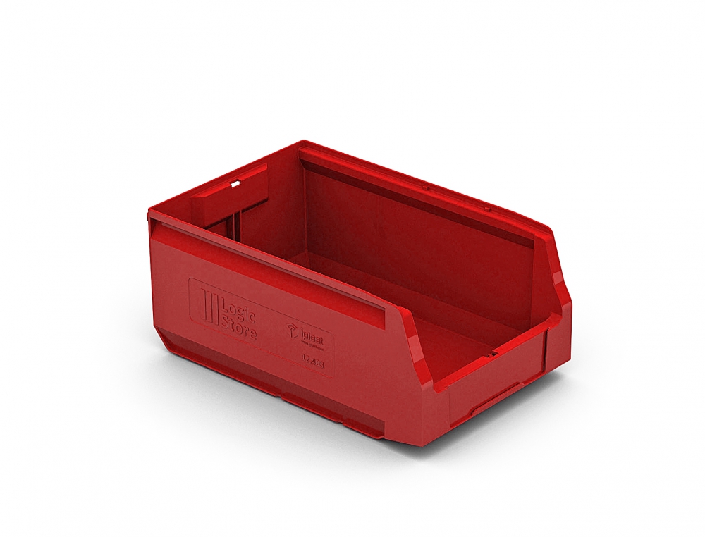 Ящик полимерный многооборотный 12.403.1.40 (350*225*150) красный
